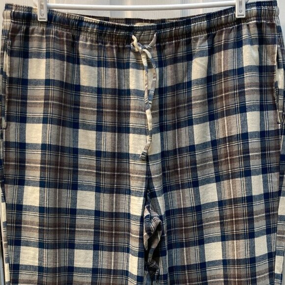 NWT L.L. Bean Scotch Plaid Flannel Sleep Pants Inseam 34" Size XXL - Picture 2 of 7